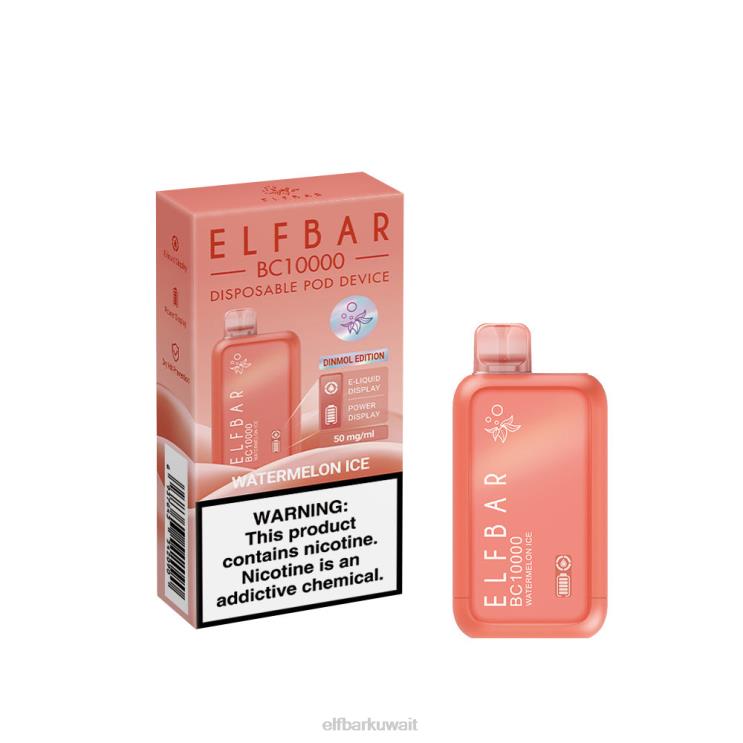 ELFBAR فيب جديد bc10000 10000نفة يمكن التخلص منه ثلج البطيخ 8H8NR56