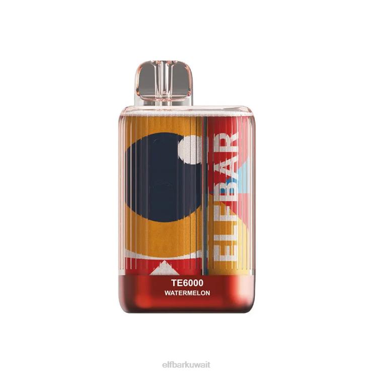 ELFBAR نفث vape te6000 المتاح بطيخ 8H8NR78
