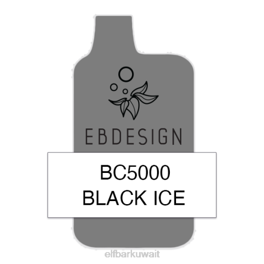 ELFBAR بلاك آيس 5000 مستهلك - فردي JNFH56